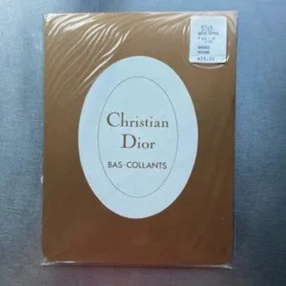 NWT Vintage Christian Dior 100% Silk Stockings Unopened - Size 9 1/2 - 10 - Picture 3 of 8